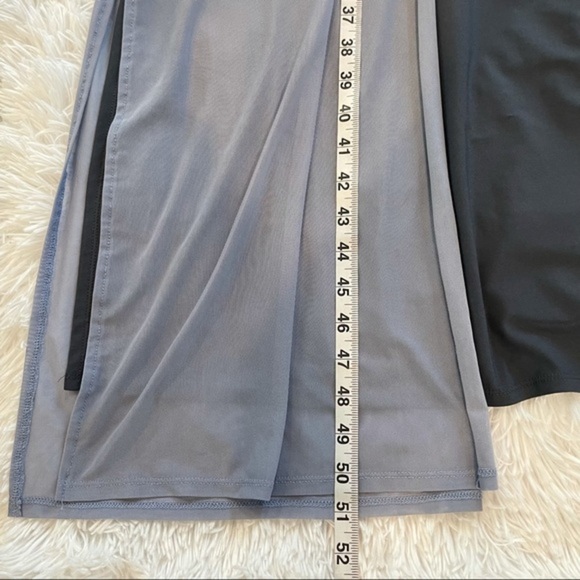 NWOT MarlaWynne Mesh Overlay Maxi Dress - Picture 6 of 6